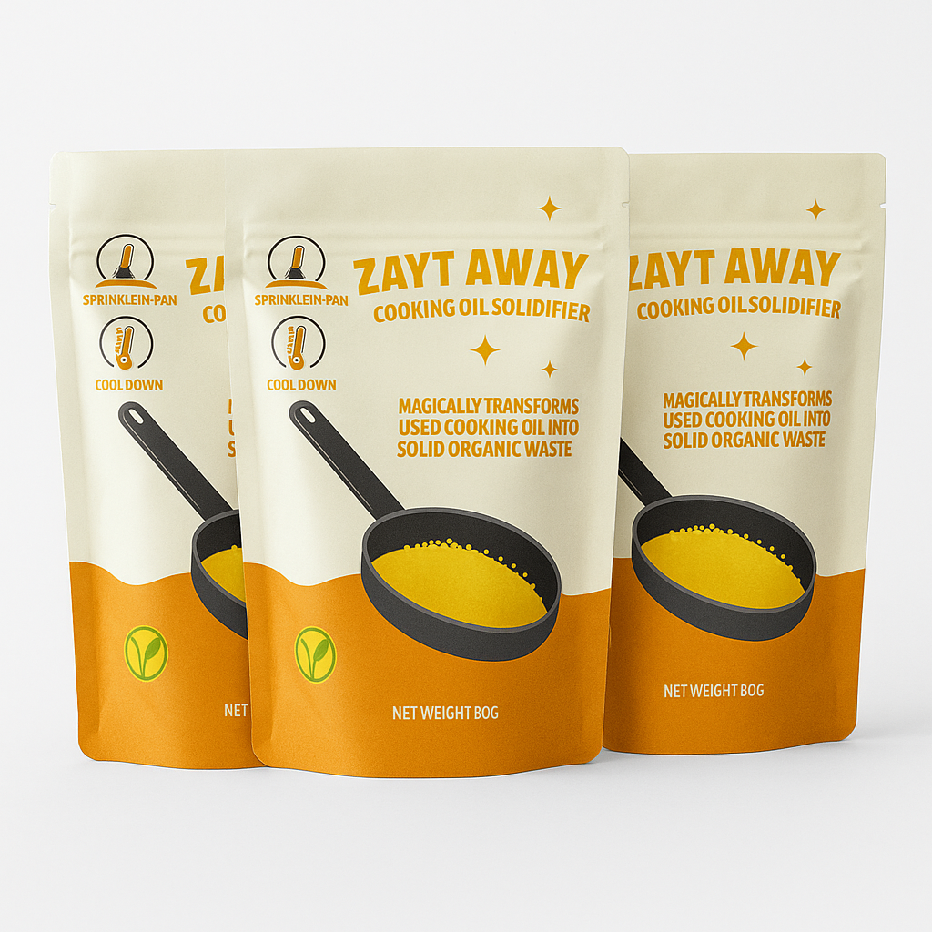 Zayt Away — Cooking Oil Solidifier Powder